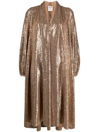 embellished duster coat