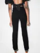 A.W.A.K.E. Mode pleated flare trousers