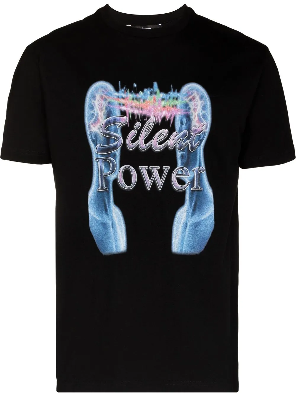 

VIVENDII playera Double Silent Power - Negro