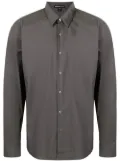 James Perse matte stretch-poplin shirt - Grey