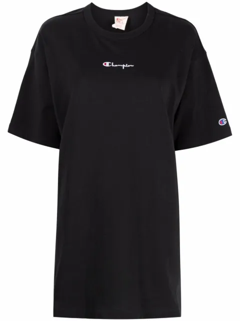 champion small script t shirt