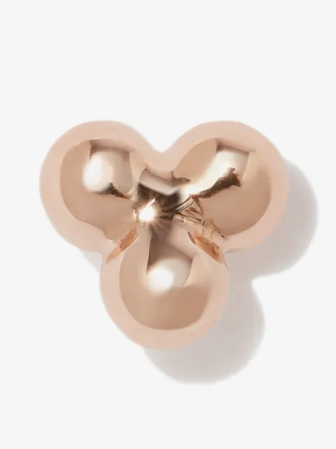 MARIA TASH 18kt rose gold Three Ball Trinity earring