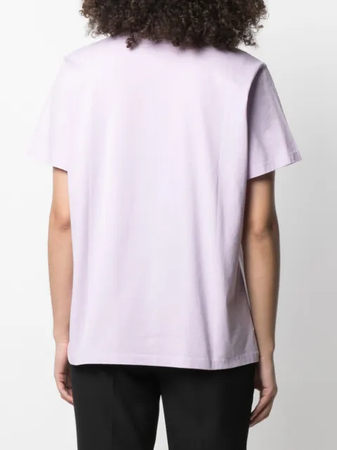 ganni bunny t shirt purple