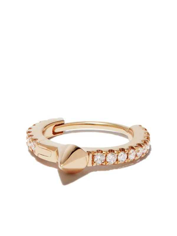 Maria Tash Spike ダイヤモンド ピアス 18Kイエローゴールド 通販
