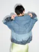 Collina Strada Tie-dye rhinestone hoodie