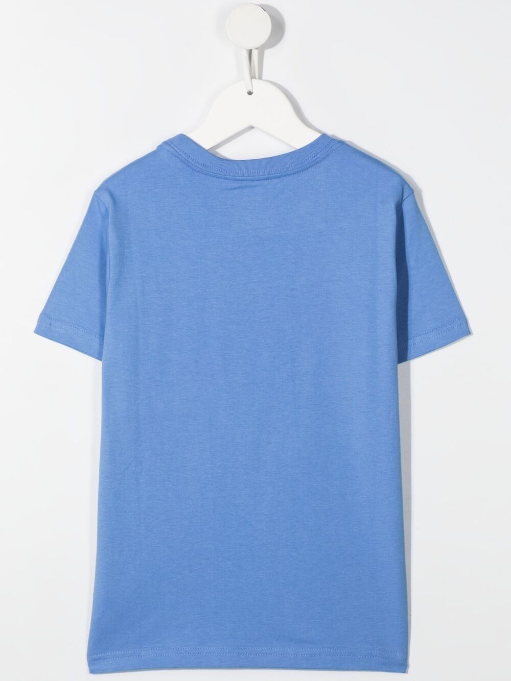 Shop Ralph Lauren Logo Embroidered T-shirt In Blue