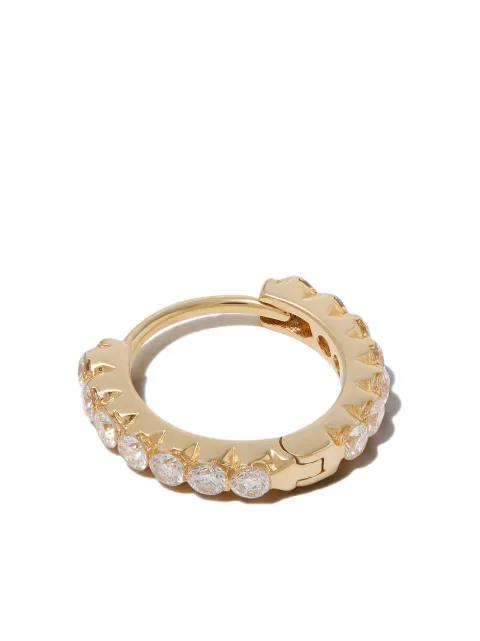 MARIA TASH arete Invisible en oro amarillo de 18kt