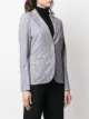 Circolo 1901 stripe-print cotton blazer