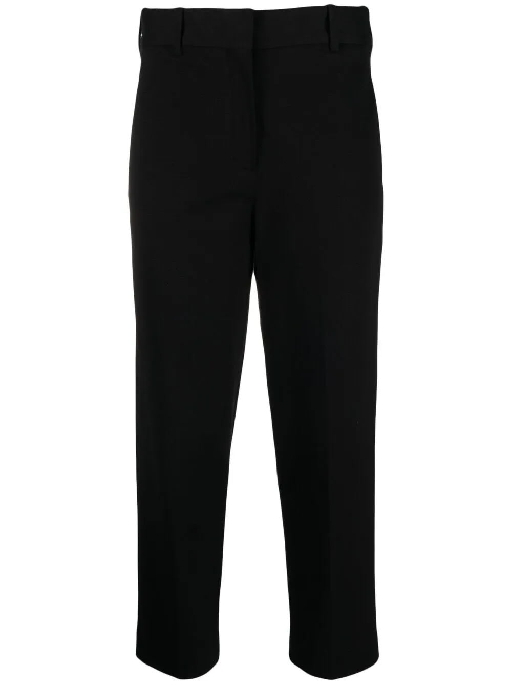 CIRCOLO 1901 CROPPED-LEG COTTON TROUSERS