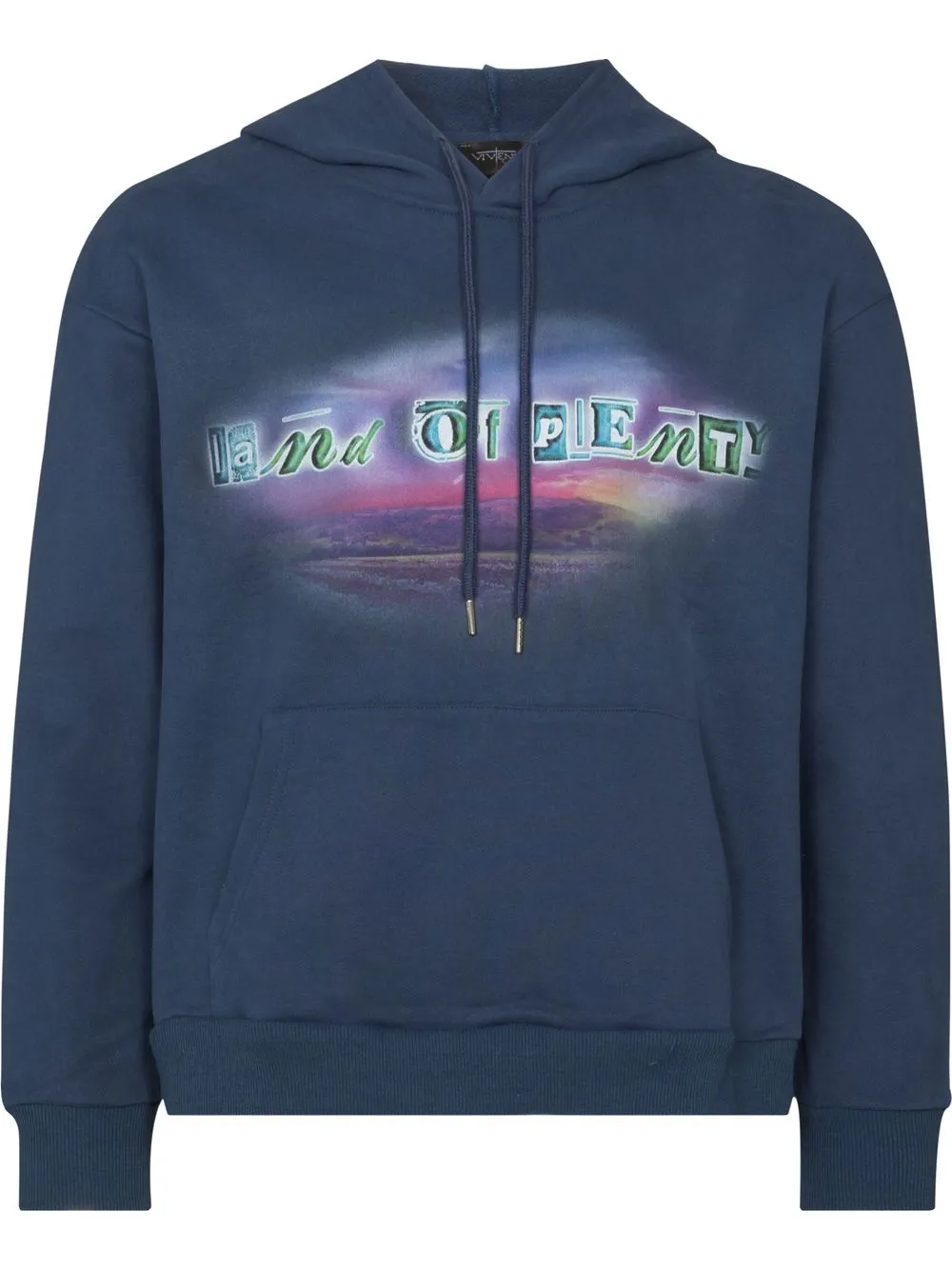 

VIVENDII hoodie con eslogan - Azul