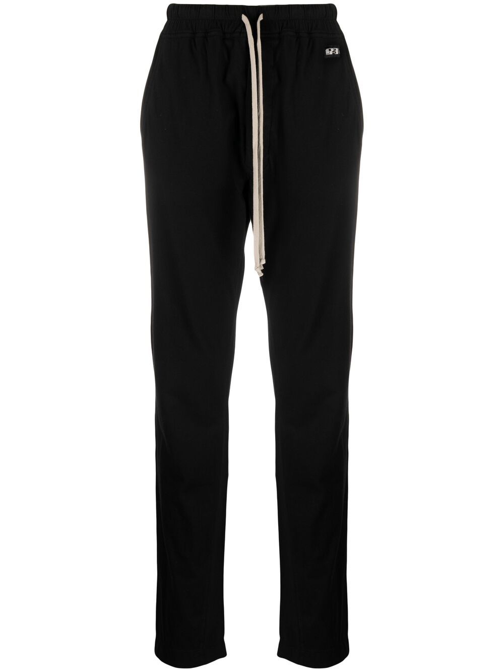 RICK OWENS DRKSHDW LOGO PATCH TRACK PANTS