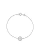 Image 1 of Tory Burch Miller logo-charm bracelet