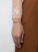 Image 2 of Tory Burch Miller logo-charm bracelet