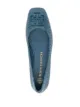 Tory Burch Georgia Ballerinas mit Kroko-Optik