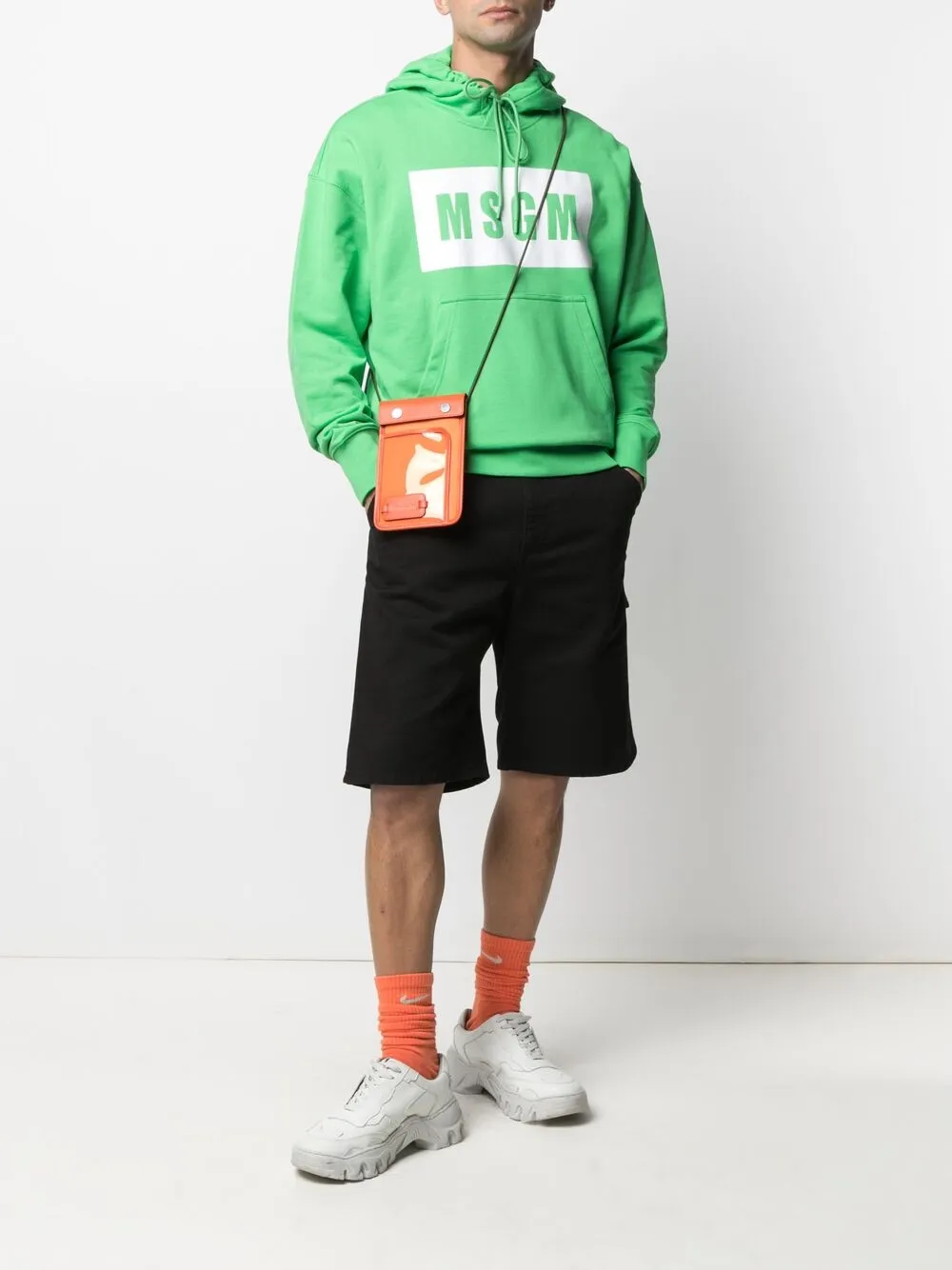 фото Msgm худи с логотипом
