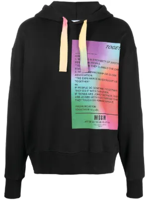 hooded knitwear