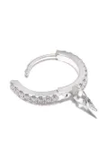 MARIA TASH 18kt white gold 8mm Short Spike earring - Silver