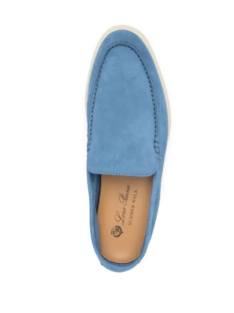 Loro Piana Loafers Met Ronde Neus - Farfetch