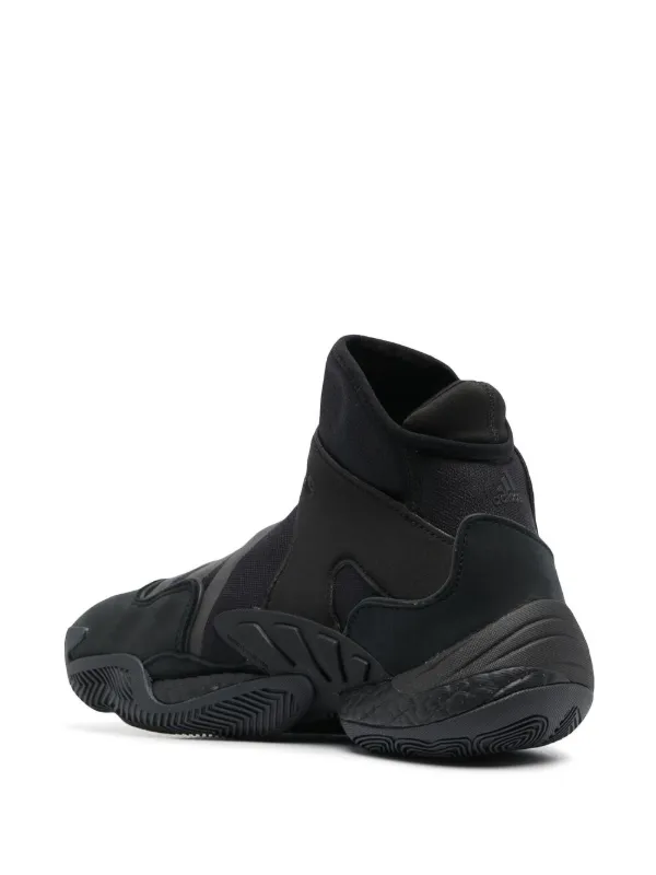 Adidas x Pharrell Williams Triple Black high-top Sneakers