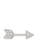 MARIA TASH 18kt white gold Arrow stud earring - Silver