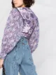 Isabel Marant Étoile Wickelbluse mit Blumen-Print