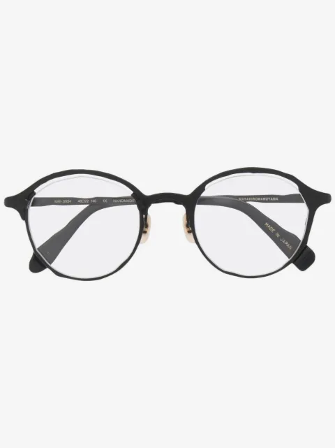 MASAHIROMARUYAMA lentes con armazón redonda