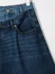 Diesel Kids TEEN layered denim skirt