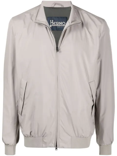 Herno zip-up bomber jacket
