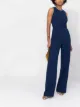 Image 2 of Ralph Lauren Collection belted racerback jumpsuit