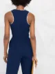 Ralph Lauren Collection belted racerback jumpsuit