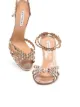 Aquazzura Sandália Tequila com salto agulha 85mm