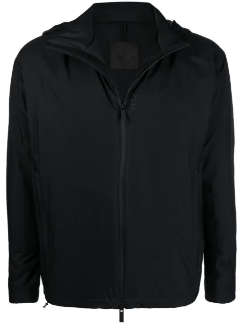 Moncler zip-up hooded jacket