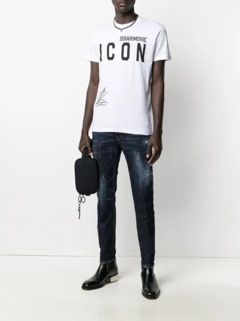 Zlatan Ibrahimovic Icon-print T-shirt 