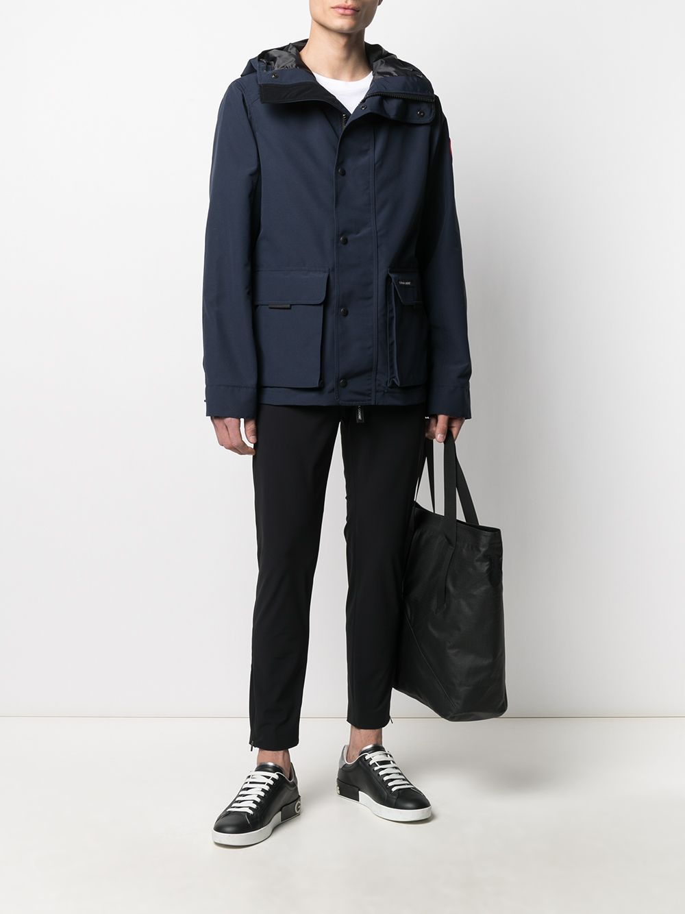 Canada Goose Jack met capuchon - Blauw