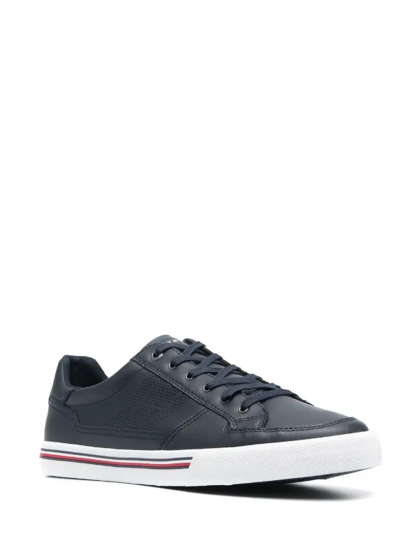 Trainers TOMMY HILFIGER - Core Corporate Leather Sneaker FM0FM03393 Black  BDS - Sneakers - Low shoes - Men's shoes | efootwear.eu