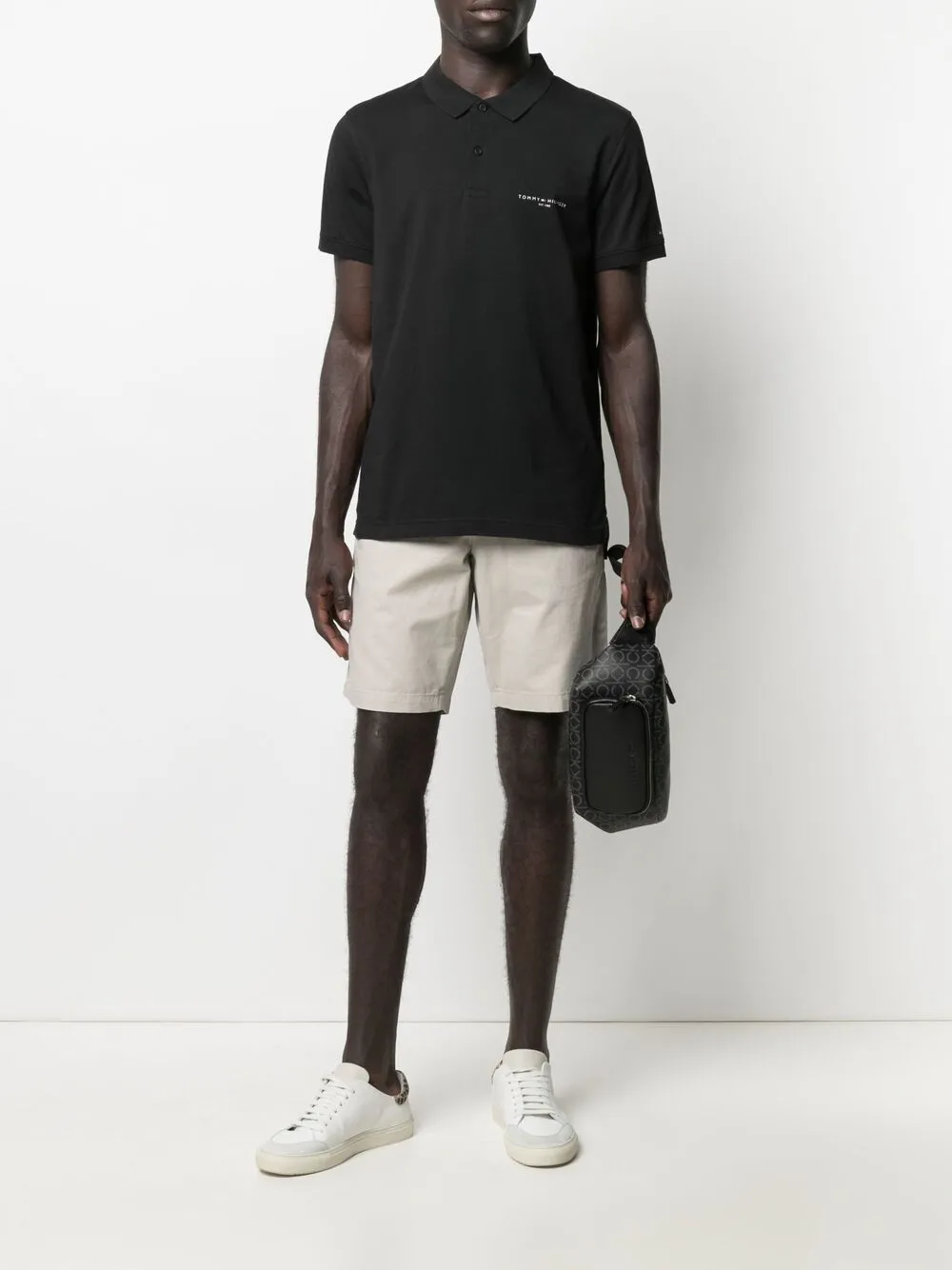 фото Tommy hilfiger шорты чинос с вышитым логотипом