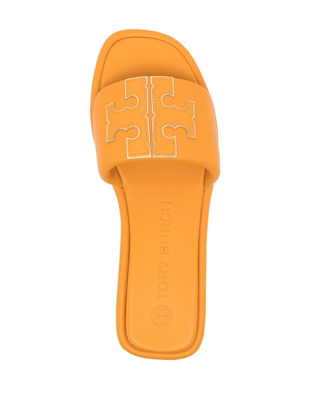 фото Tory burch шлепанцы с логотипом double t