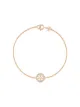 Image 1 of Tory Burch Miller logo-charm bracelet
