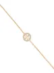 Tory Burch Miller logo-charm bracelet