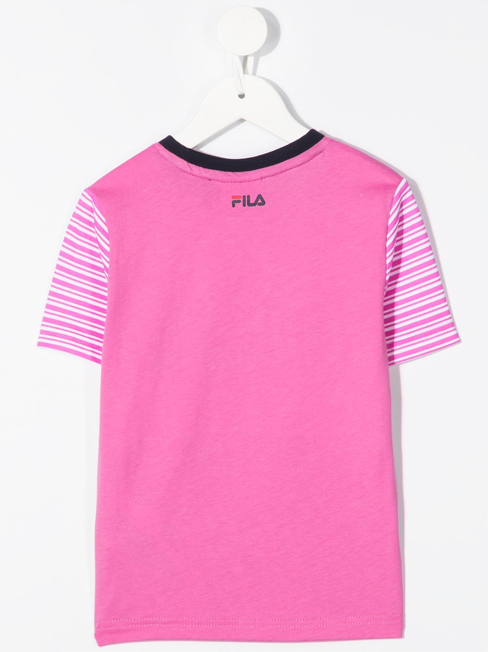 фото Fila kids футболка в полоску с логотипом