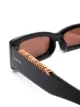 Jacquemus Les Lunettes 97 rectangular-frame sunglasses