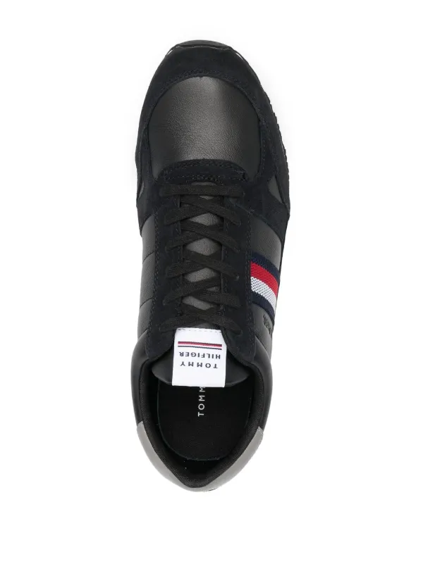 sports man Tommy Hilfiger runner lo leather stripes fm0fm03430 -  medinapiel.es