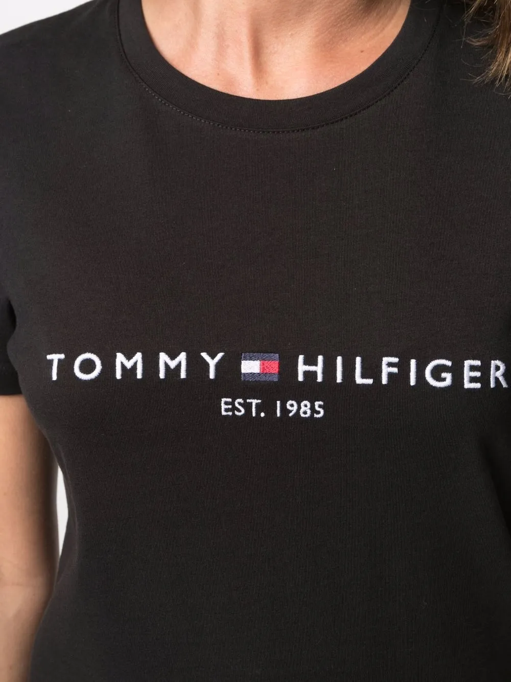 фото Tommy hilfiger футболка с вышитым логотипом