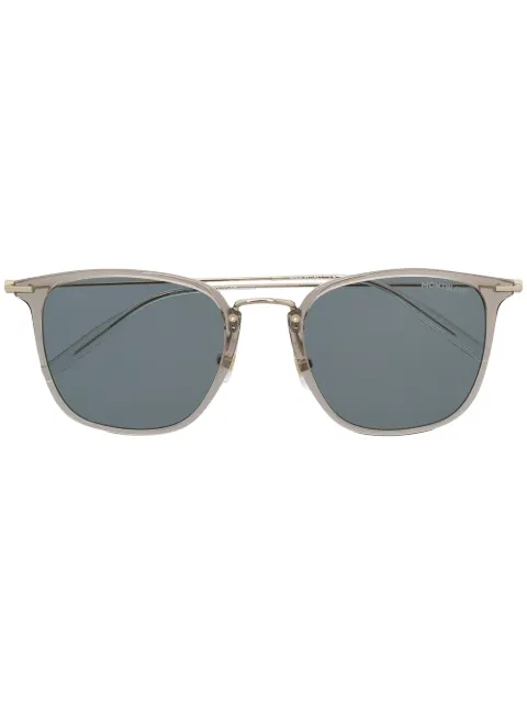 Montblanc lentes de sol con armazón cuadrada