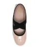 Car Shoe cross-strap ballerinas