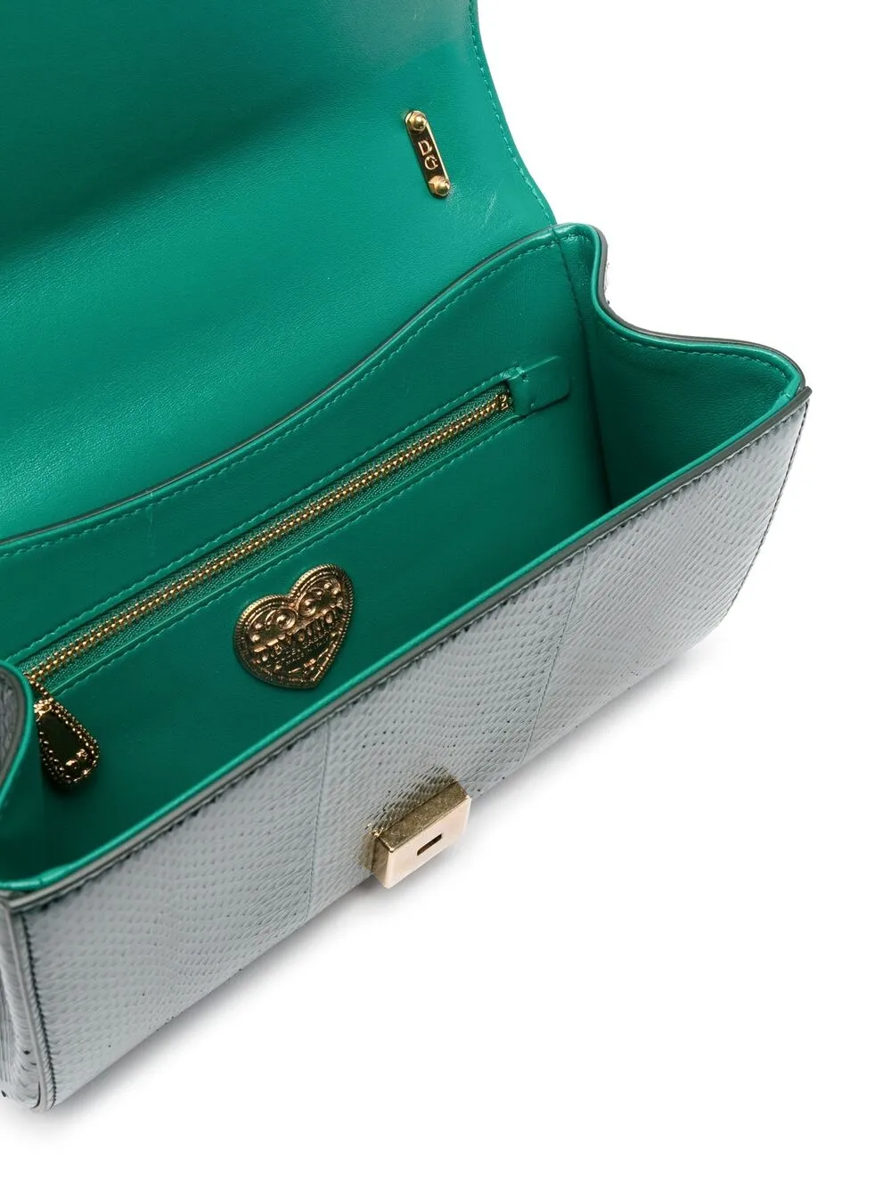 фото Dolce & gabbana сумка на плечо devotion с принтом