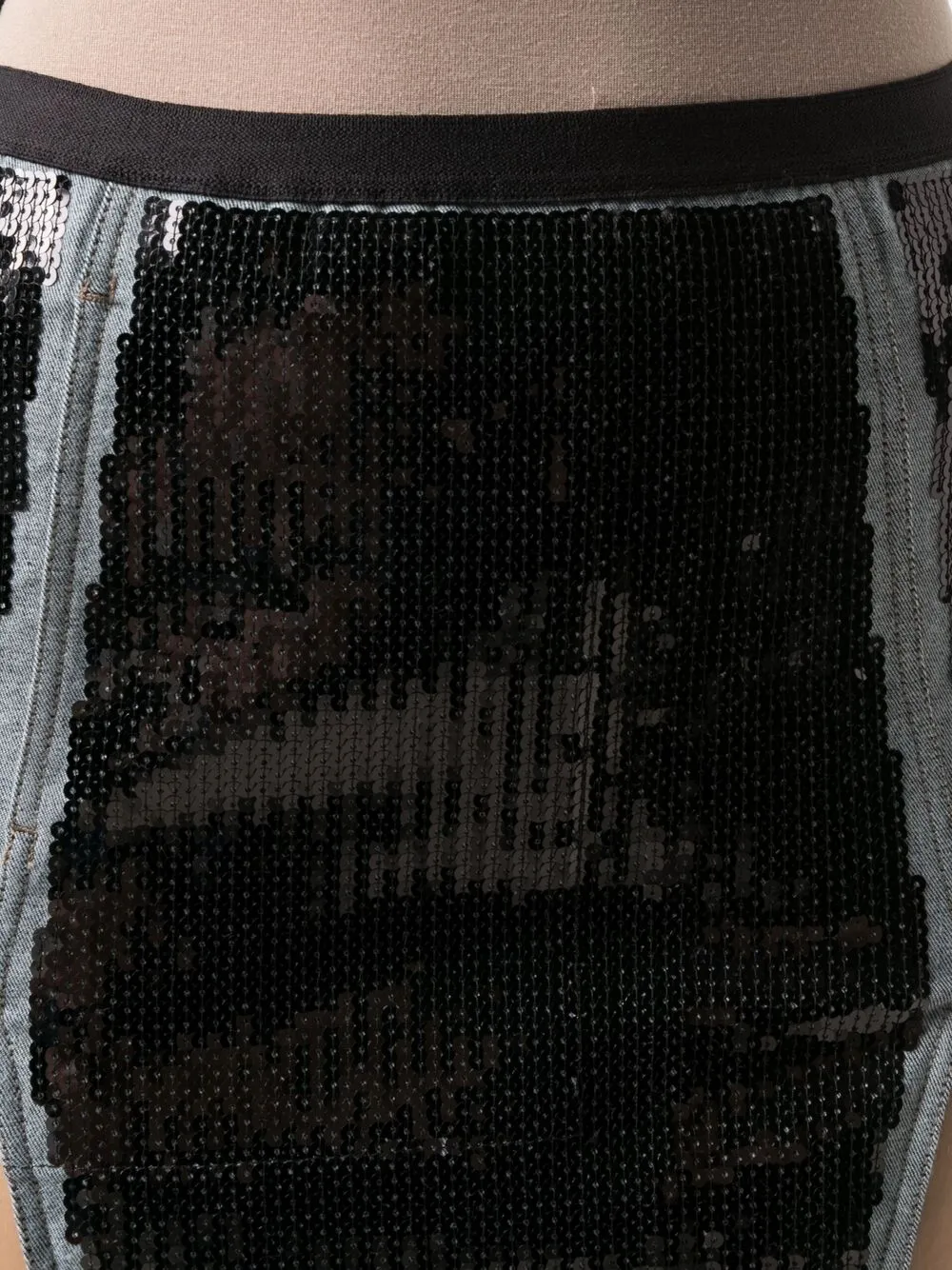 фото Rick owens юбка мини с разрезом спереди