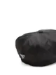 Prada Re-Nylon triangle logo newsboy cap