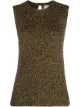 Image 1 of Jil Sander mélange-effect sleeveless knitted top