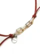 Camila Klein chain link and rope bracelet